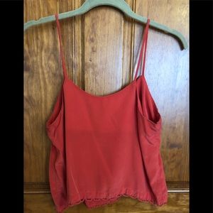 Amanda Uprichard flowy crop top